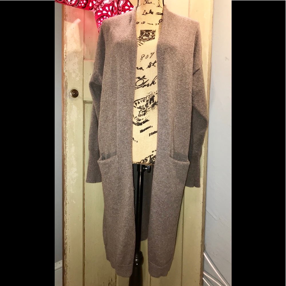 Very Long Sweater Coat